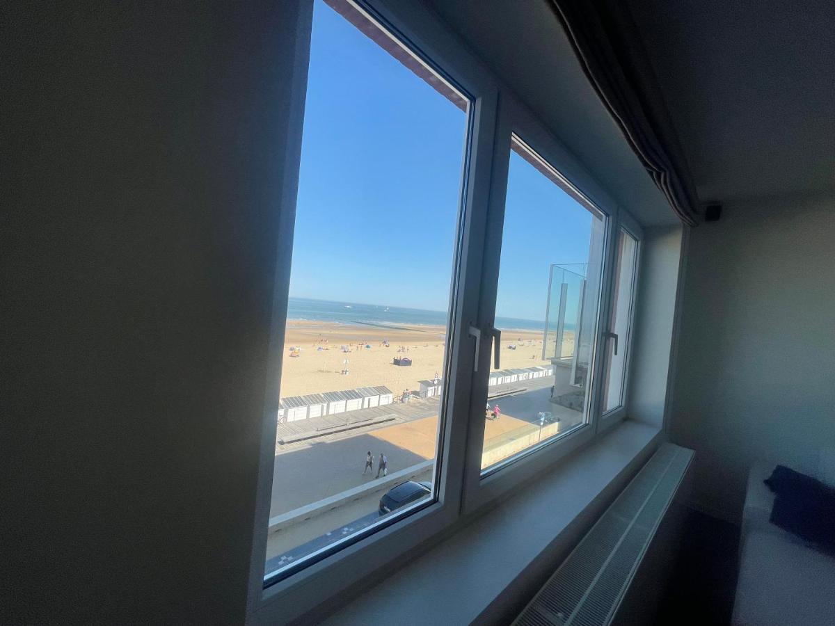 Luxe App - Zeedijk Mariakerke - Prachtig Zeezicht Lägenhet Oostende Exteriör bild